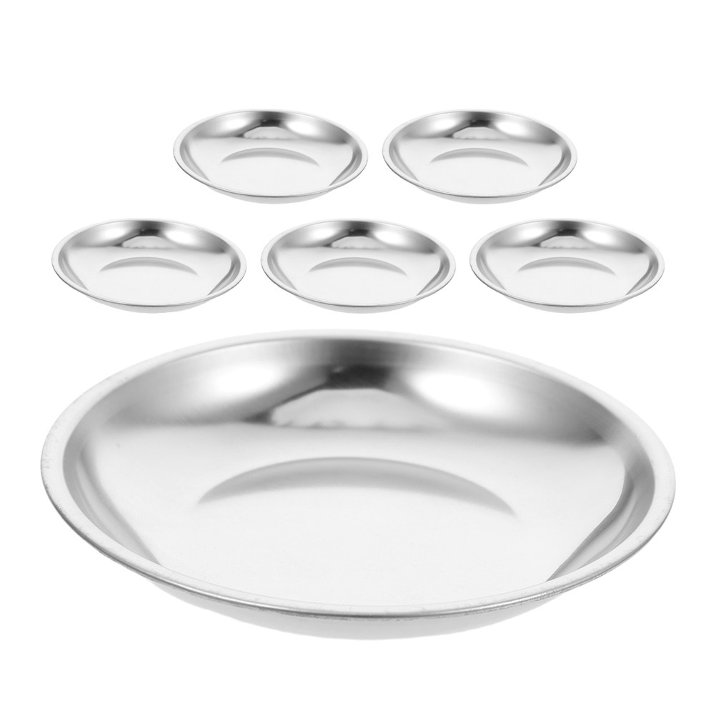 Drip Tray Saucer - 6Pcs Stainless Steel Tea Bag Holder