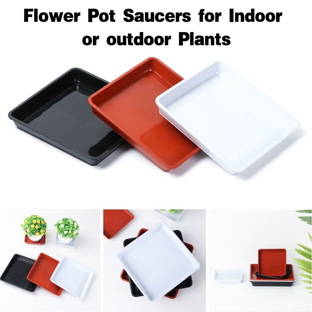 1Pcs Heavy Duty Square Durable - Drip Tray Saucer ulasan dan harga