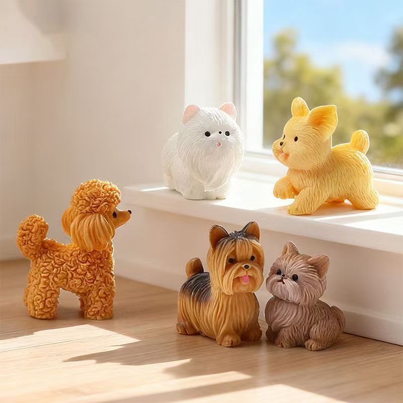 Cute Teddy Poodle Puppy Small  - Bonsai Garden Art ulasan dan harga