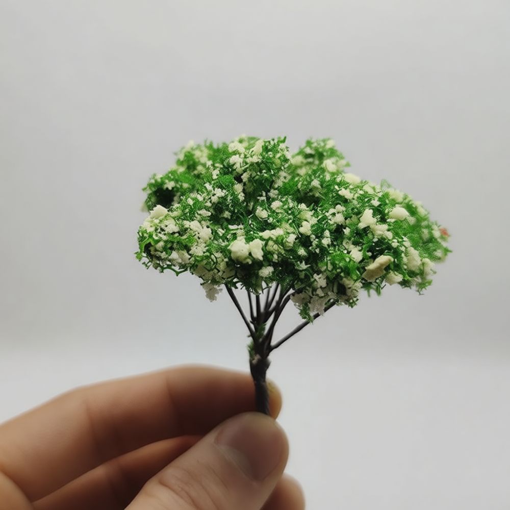 Miniature Model Scenery Tree A - Bonsai Garden Landscape Design ulasan dan harga