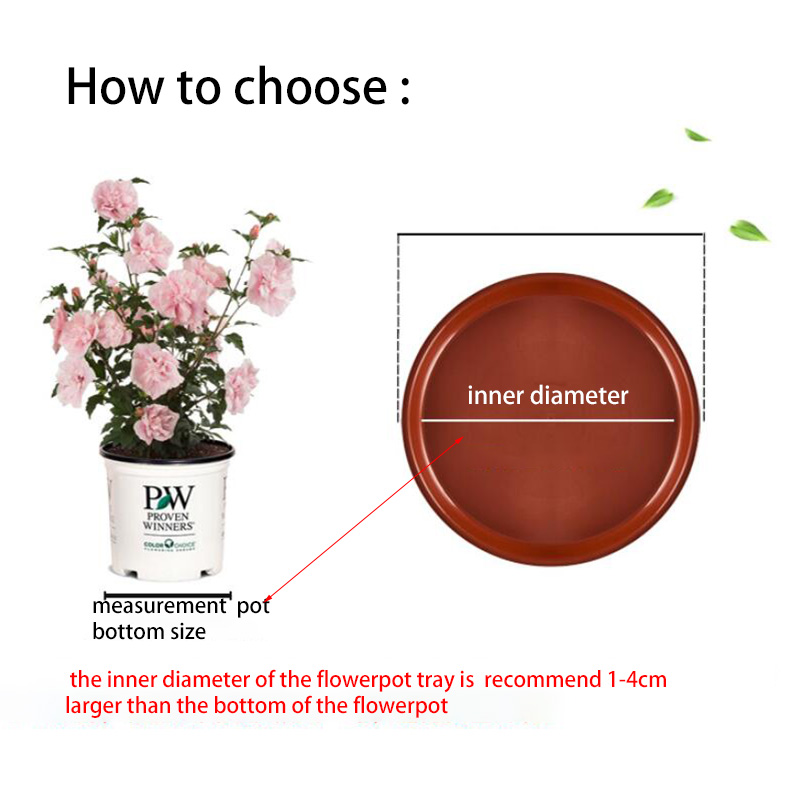 10pcs Plastic Flower Pot Tray  - Drip Tray Saucer ulasan dan harga