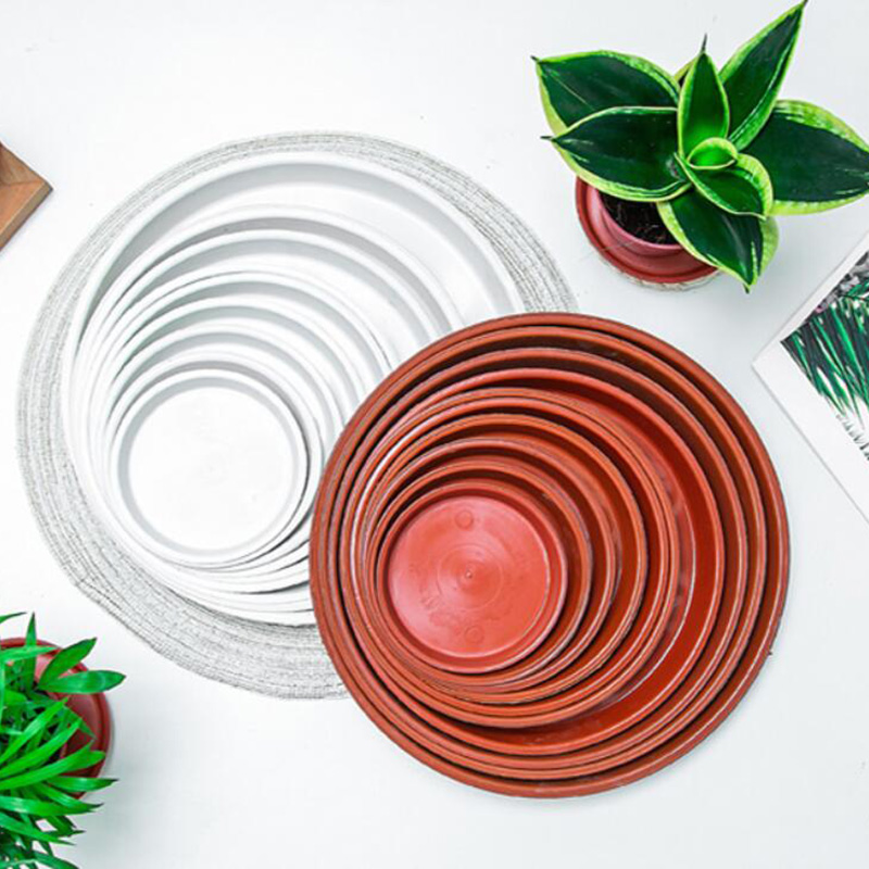 10pcs Plastic Flower Pot Tray  - Drip Tray Saucer ulasan dan harga