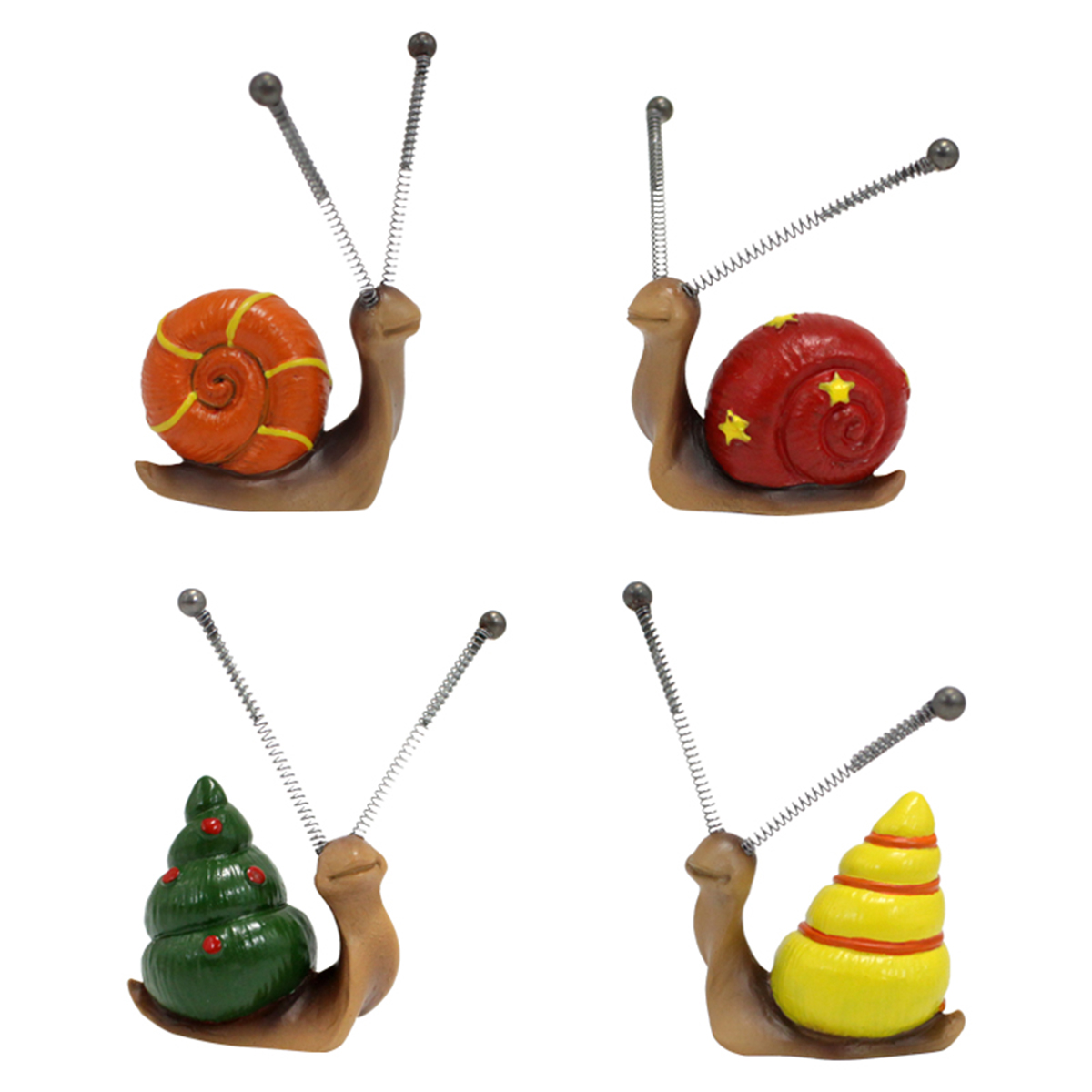 4pcs, Mini Snail Sculpture Bon - Bonsai Garden Art ulasan dan harga