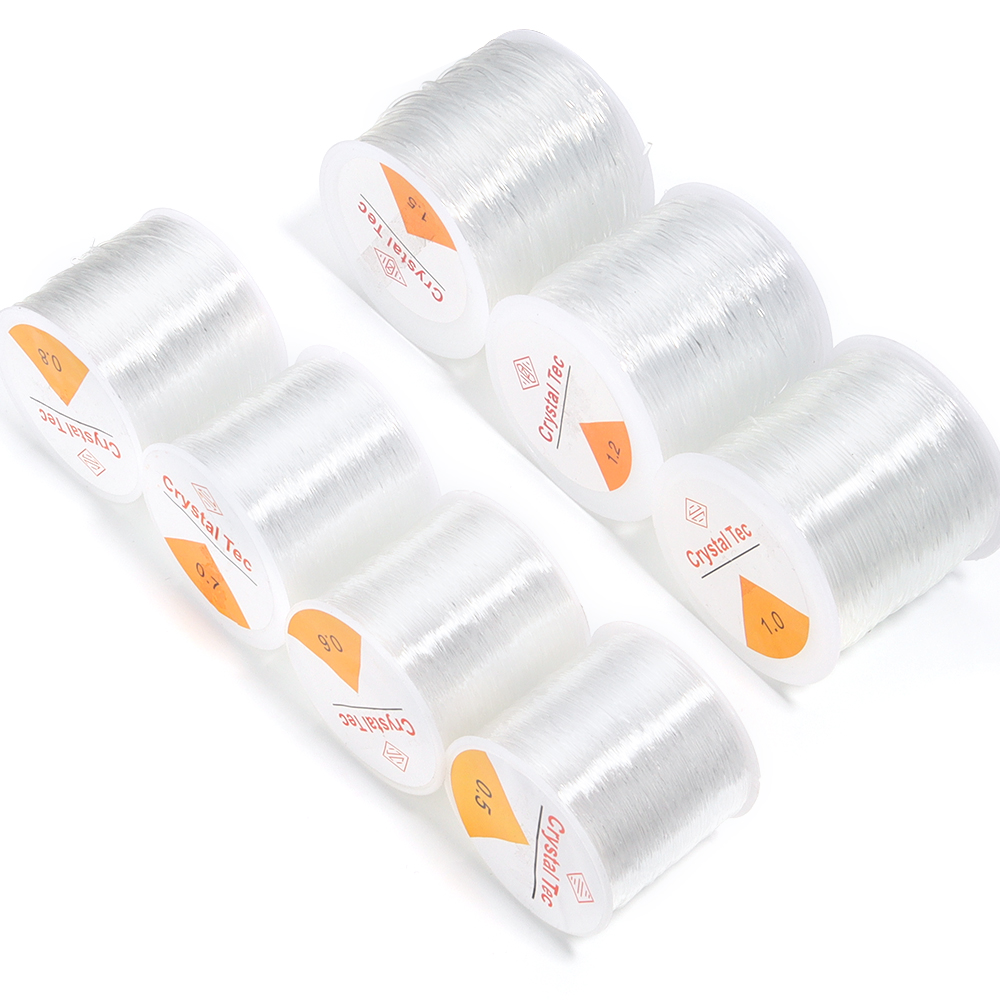 0.4-1mm Elastic Crystal Cord T - Copper Wire Roll ulasan dan harga