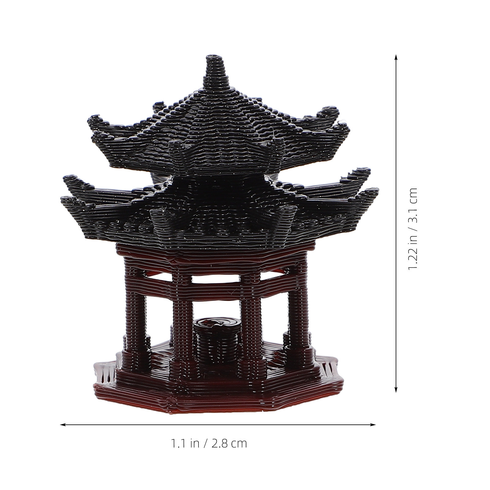 Delicate Plastic Pavilion Orna - Bonsai Garden Landscape Design ulasan dan harga