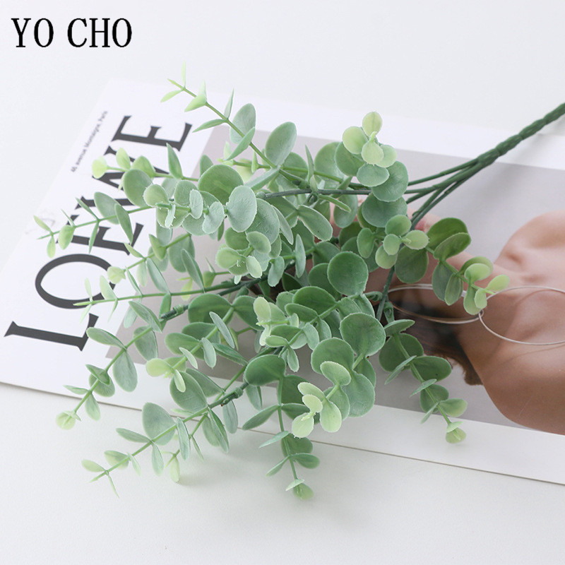 5 Fork/Bunch Silk Eucalyptus L - Bonsai Garden Art ulasan dan harga