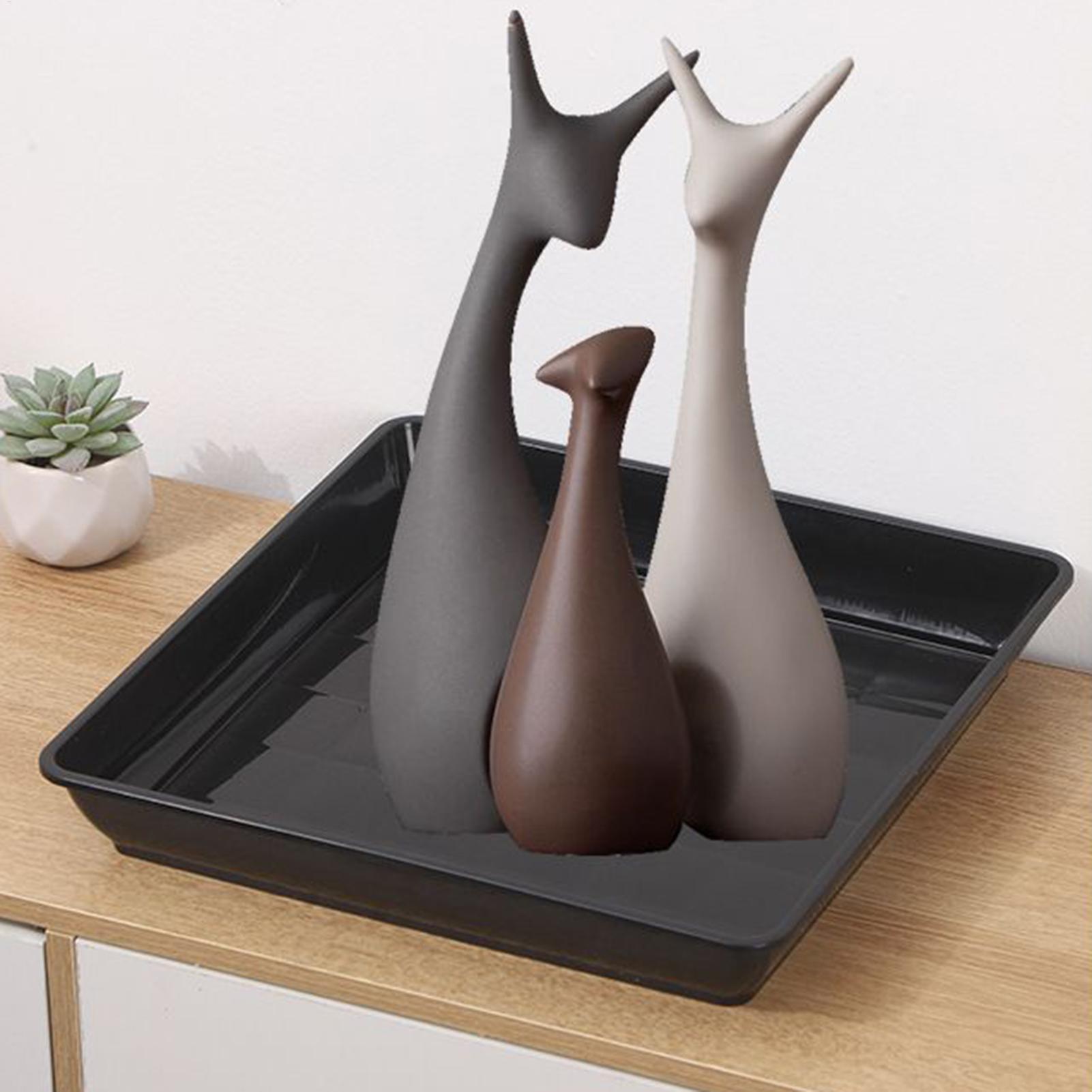 Flower Pot Trays 2Pcs/set Gard - Drip Tray Saucer ulasan dan harga