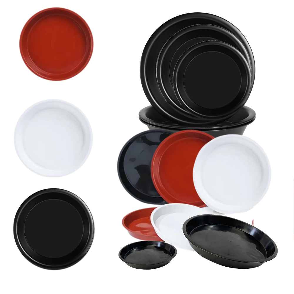 3-5PC Durable Plastic Plant Sa - Drip Tray Saucer ulasan dan harga