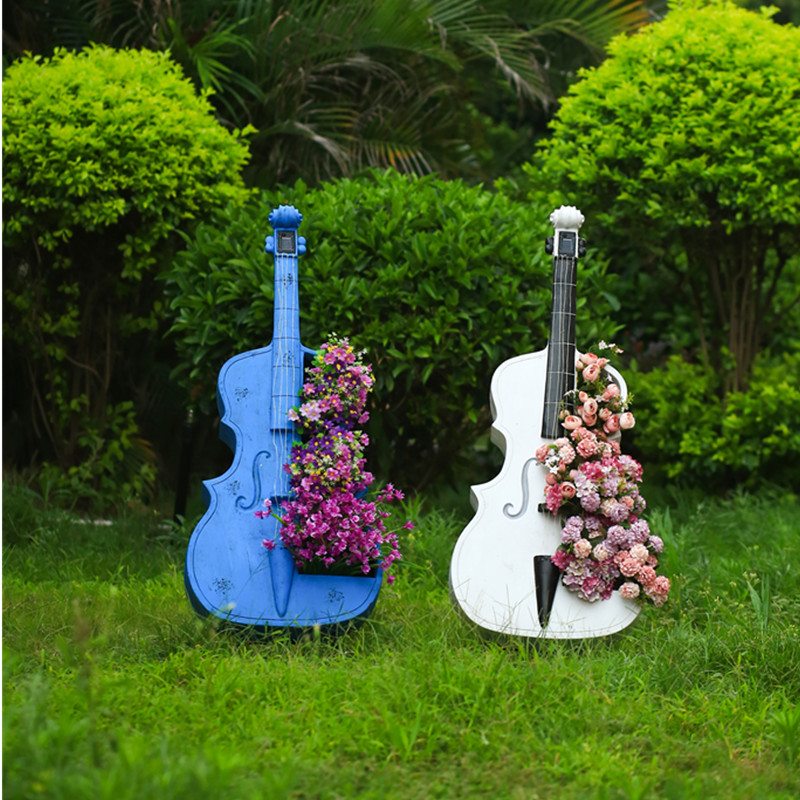 Cello-Shaped Garden Statue Lar - Bonsai Garden Art ulasan dan harga