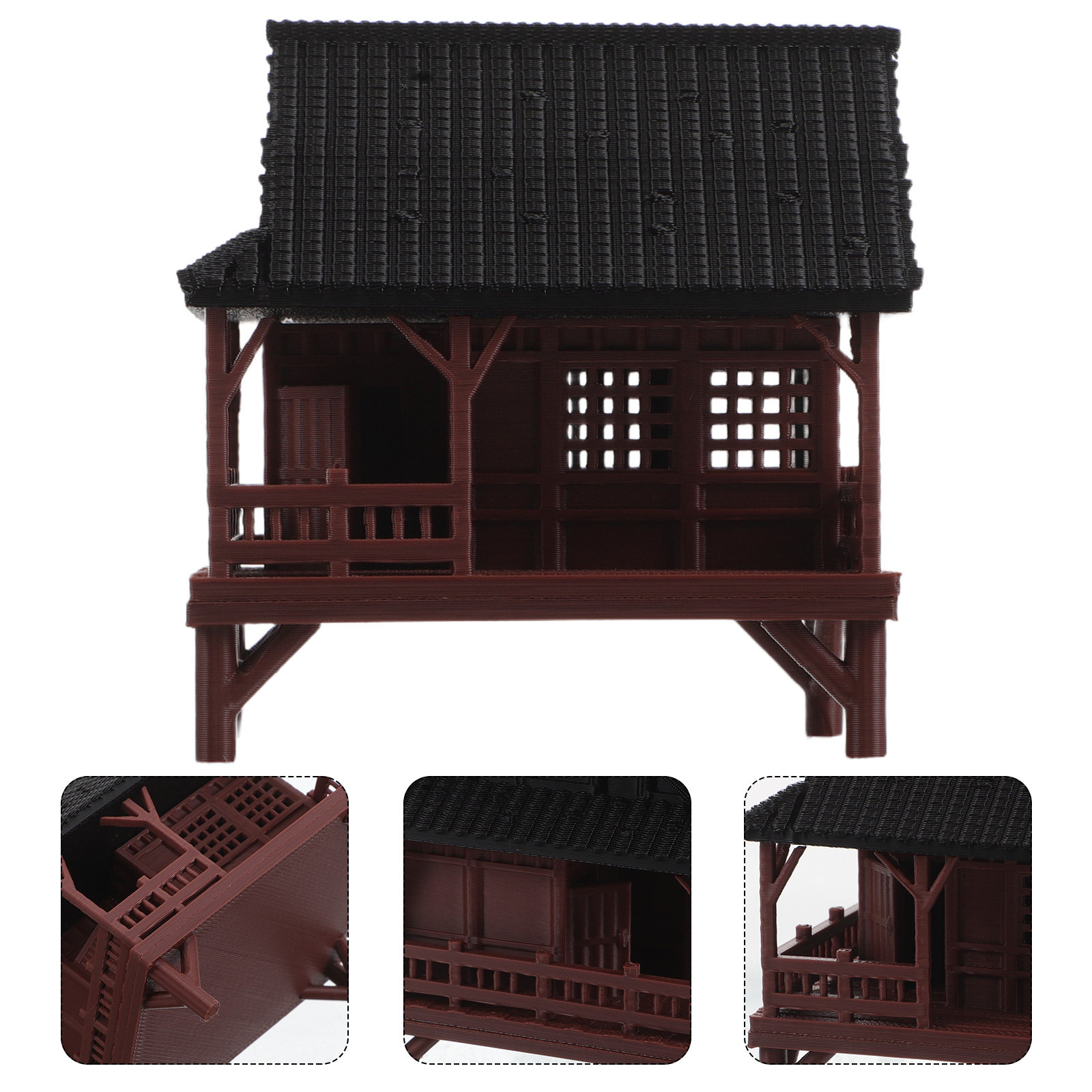 Micro Landscape Pavilion Statu - Bonsai Garden Landscape Design ulasan dan harga