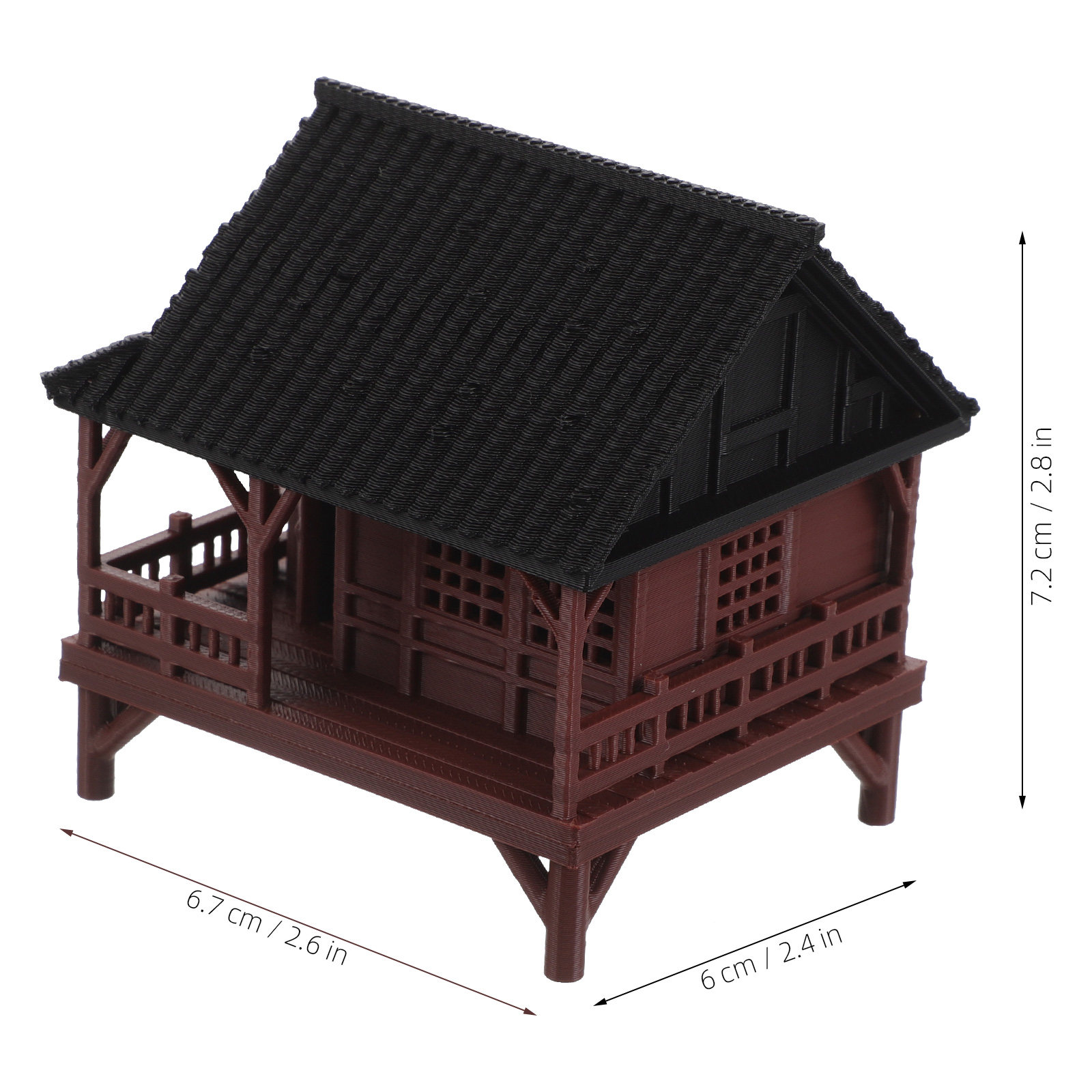 Micro Landscape Pavilion Statu - Bonsai Garden Landscape Design ulasan dan harga