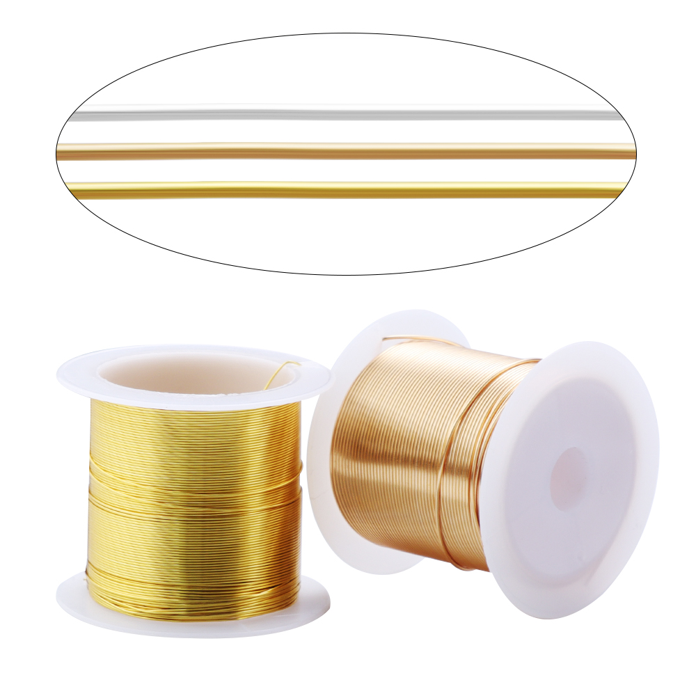 1 Roll Copper Beads Wire 0.3-0 - Copper Wire Roll ulasan dan harga