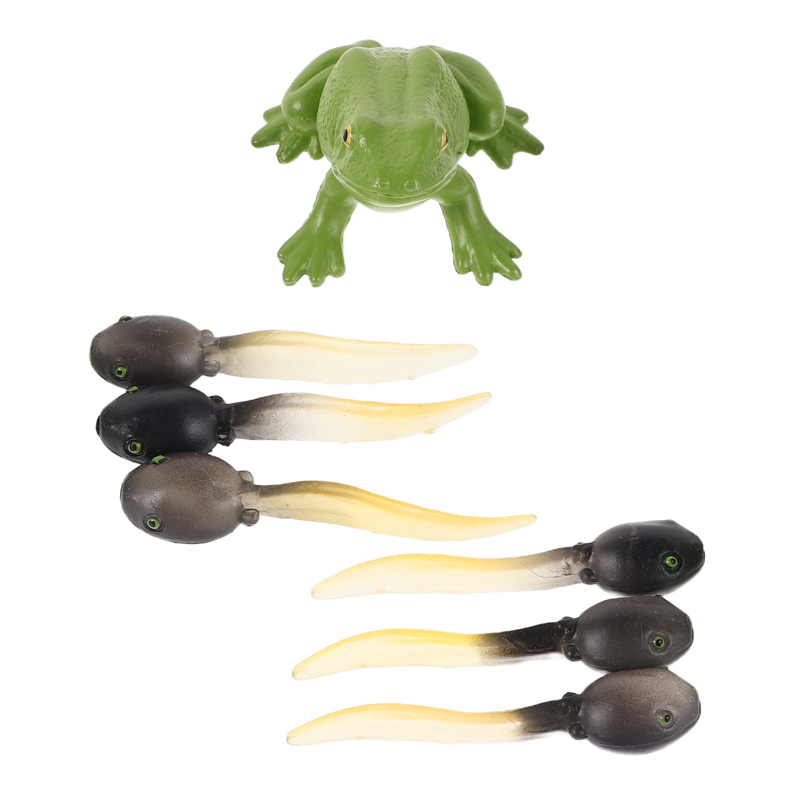 1Set Detailed Mini Frog Statue - Bonsai Garden Landscape Design ulasan dan harga