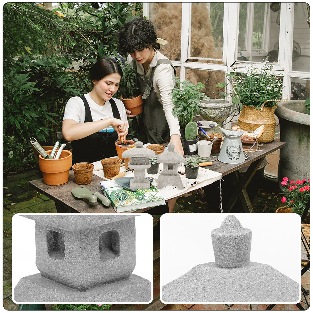 Sandstone Pagoda Landscape Dec - Bonsai Garden Landscape Design ulasan dan harga